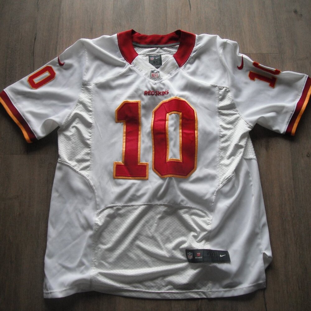 Griffin III 10 Jersey Nike Men's Medium White Red Redskins Washington Commanders